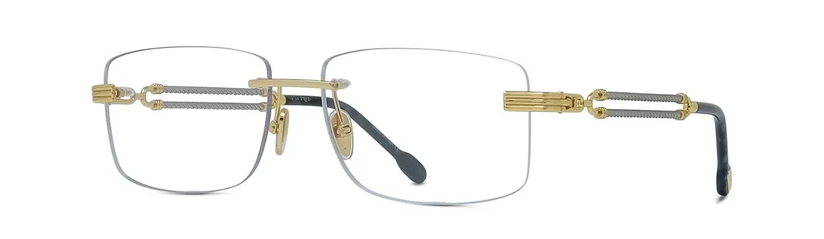 Lunettes de vue Fred FG50035U 030 - Or Endura Brillant 58