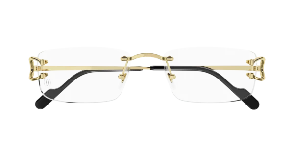 Lunettes de vue Cartier Piccadilly CT0344O-001 M – Image 2