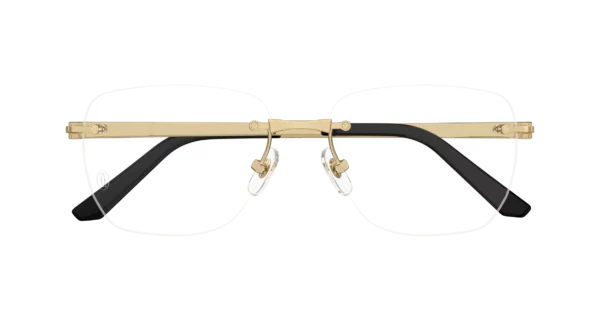 Lunettes de vue Cartier Santos CT0512O-001 L – Image 2