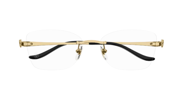 Lunettes de vue Cartier Panthere CT0522O-001 M – Image 2